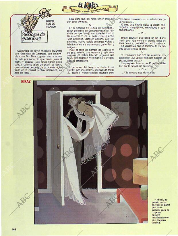 BLANCO Y NEGRO MADRID 01-05-1994 página 108