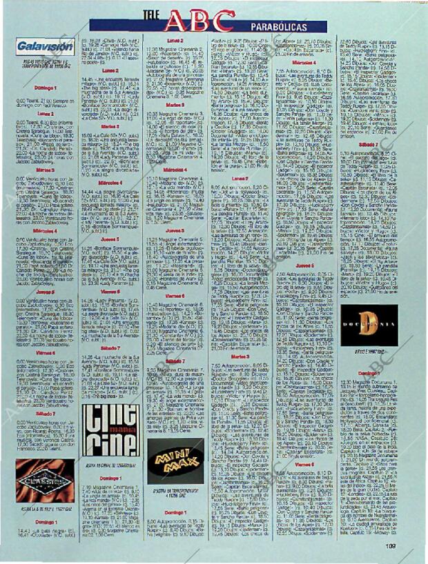 BLANCO Y NEGRO MADRID 01-05-1994 página 109