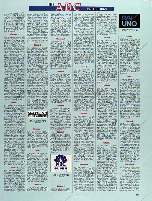 BLANCO Y NEGRO MADRID 01-05-1994 página 111