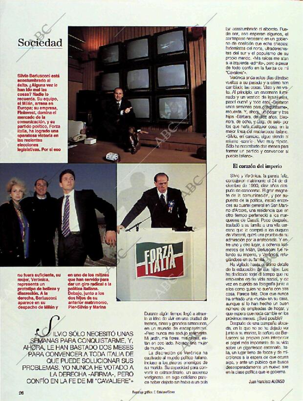 BLANCO Y NEGRO MADRID 01-05-1994 página 26