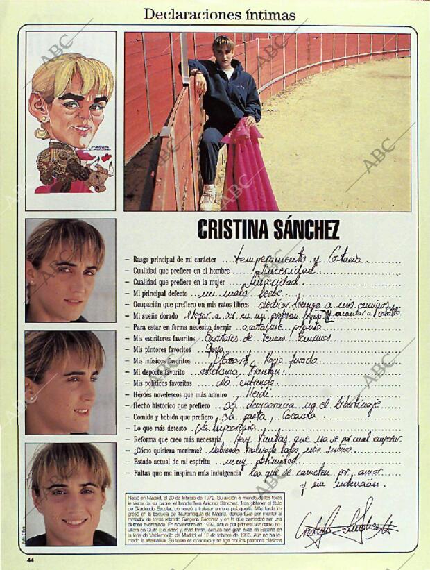 BLANCO Y NEGRO MADRID 01-05-1994 página 44