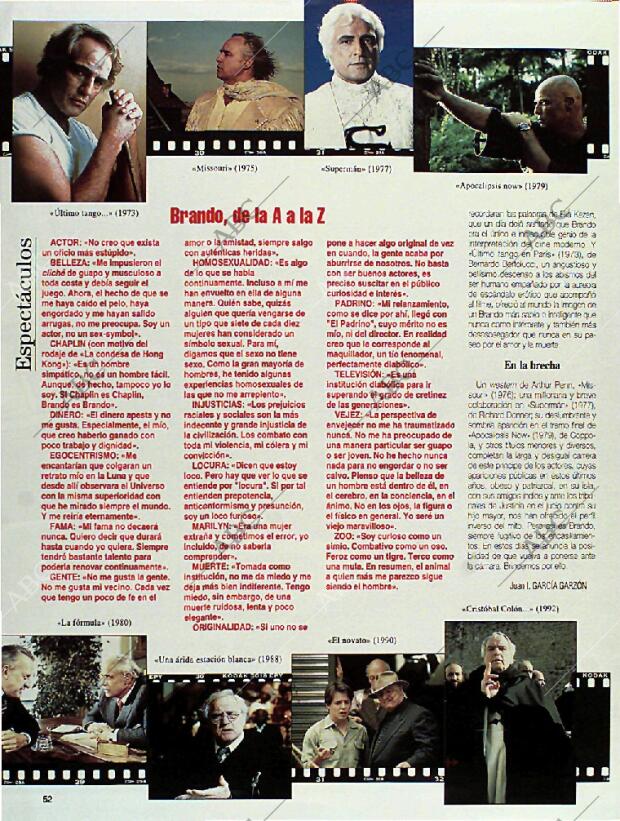 BLANCO Y NEGRO MADRID 01-05-1994 página 52