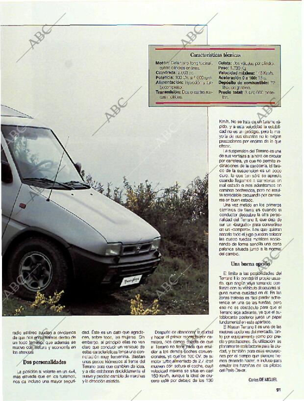 BLANCO Y NEGRO MADRID 01-05-1994 página 91