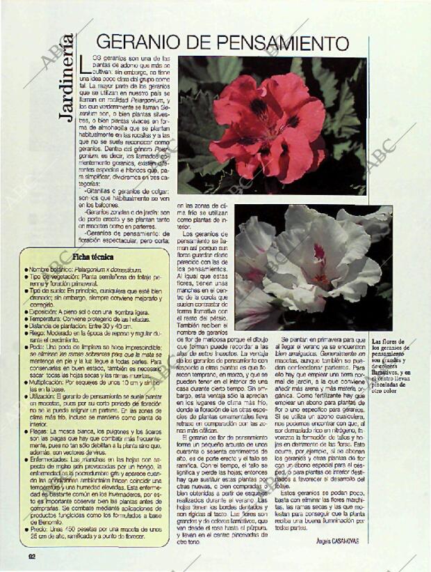 BLANCO Y NEGRO MADRID 01-05-1994 página 92