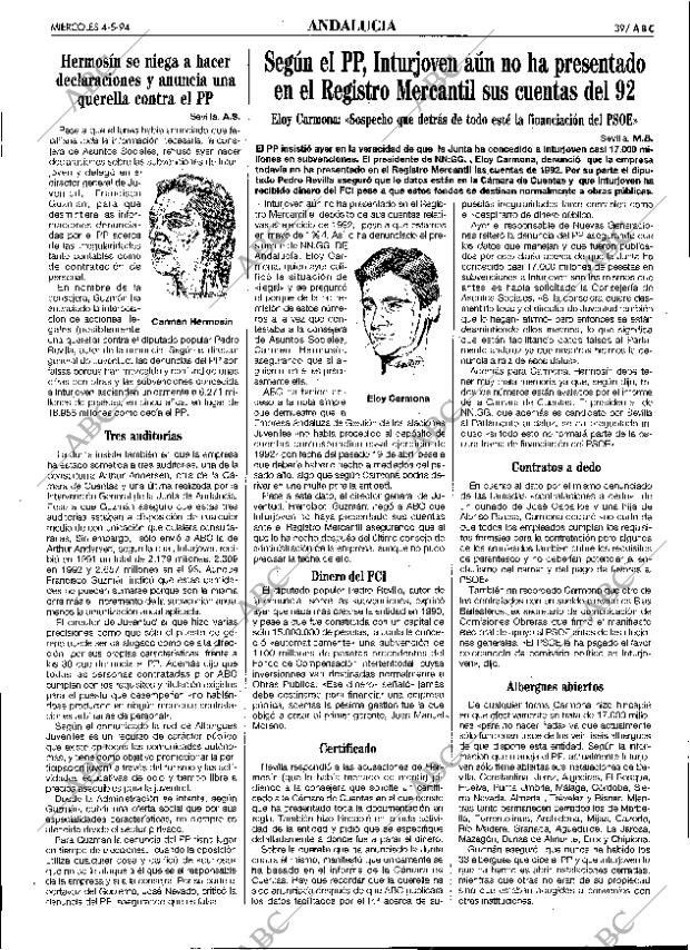ABC SEVILLA 04-05-1994 página 39