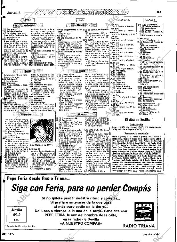 ABC SEVILLA 05-05-1994 página 110