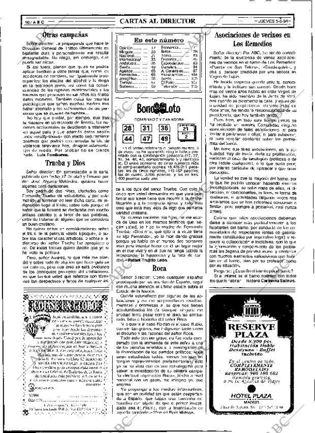 ABC SEVILLA 05-05-1994 página 16