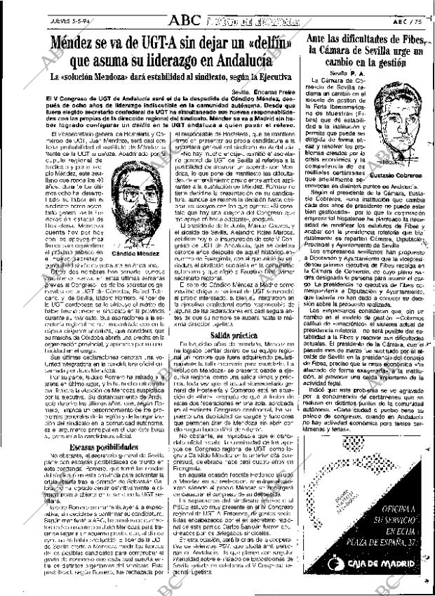 ABC SEVILLA 05-05-1994 página 75