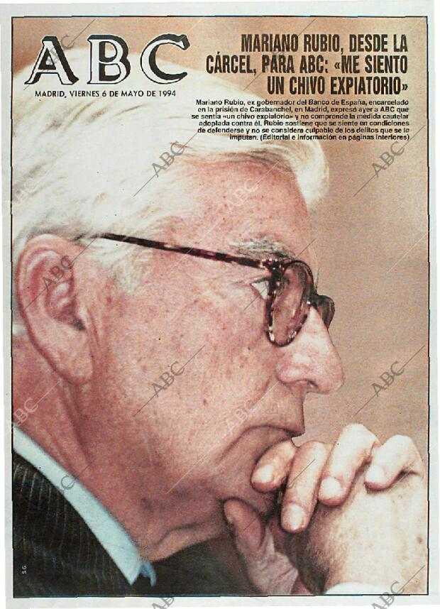 ABC MADRID 06-05-1994 página 1