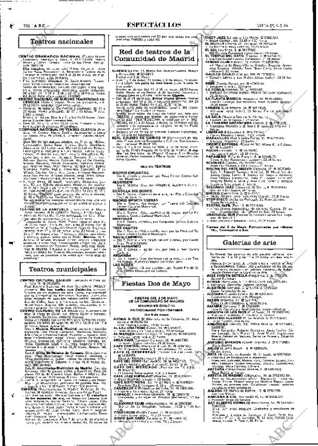 ABC MADRID 06-05-1994 página 106