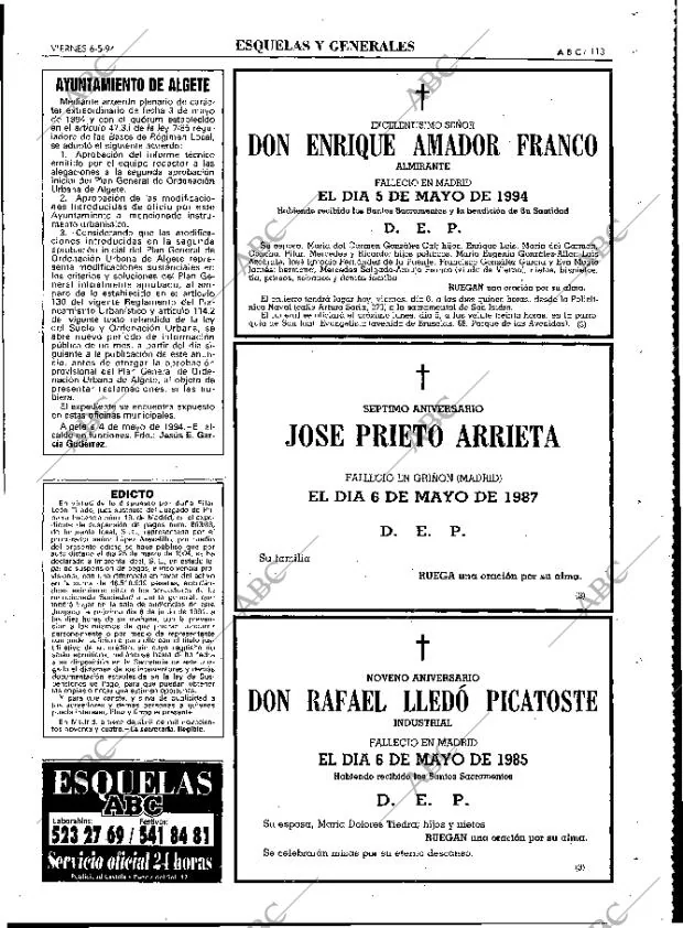 ABC MADRID 06-05-1994 página 113