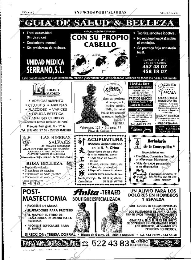 ABC MADRID 06-05-1994 página 132