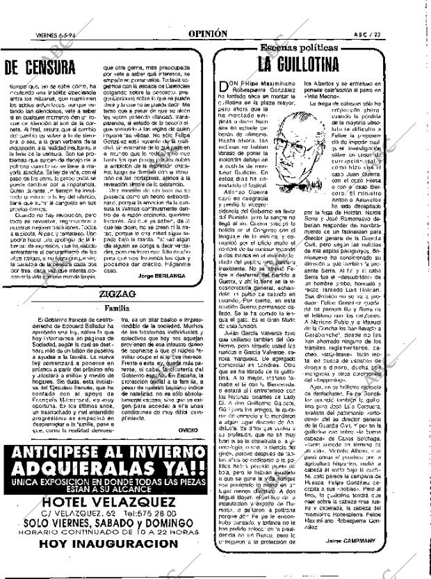 ABC MADRID 06-05-1994 página 23