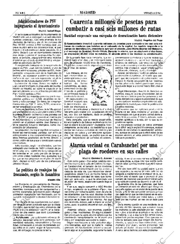 ABC MADRID 06-05-1994 página 70