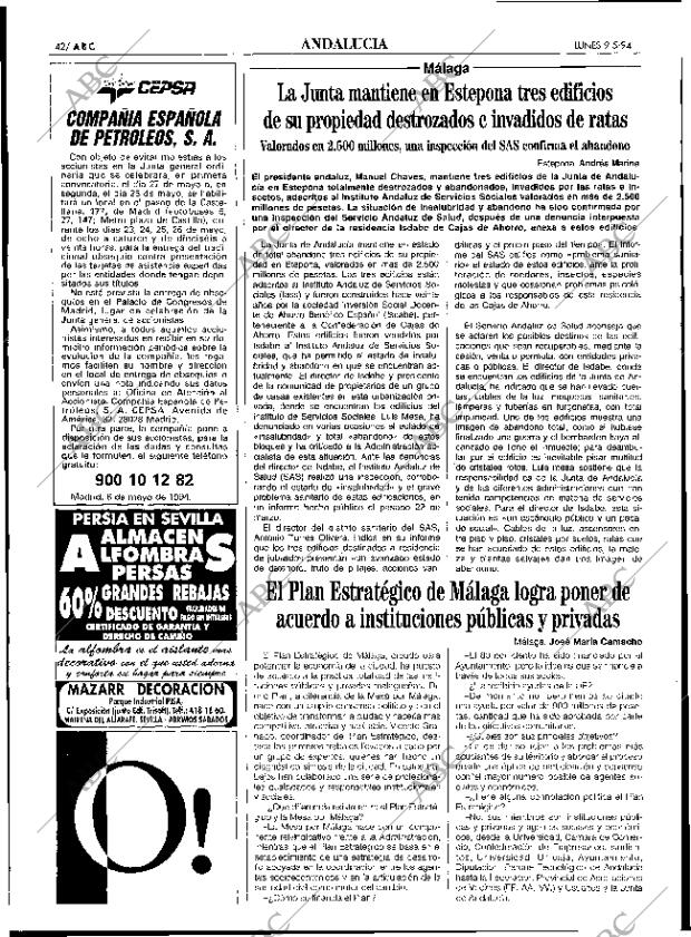 ABC SEVILLA 09-05-1994 página 42