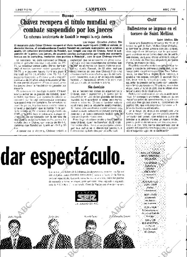 ABC SEVILLA 09-05-1994 página 99