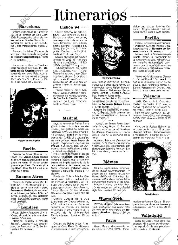 CULTURAL MADRID 13-05-1994 página 4