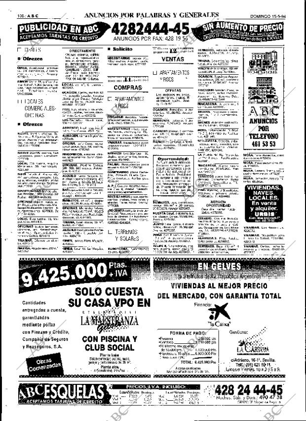 ABC SEVILLA 15-05-1994 página 108