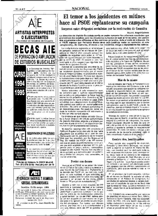 ABC SEVILLA 15-05-1994 página 26