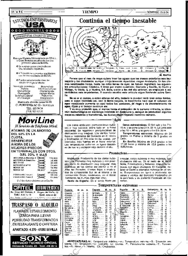 ABC SEVILLA 15-05-1994 página 54