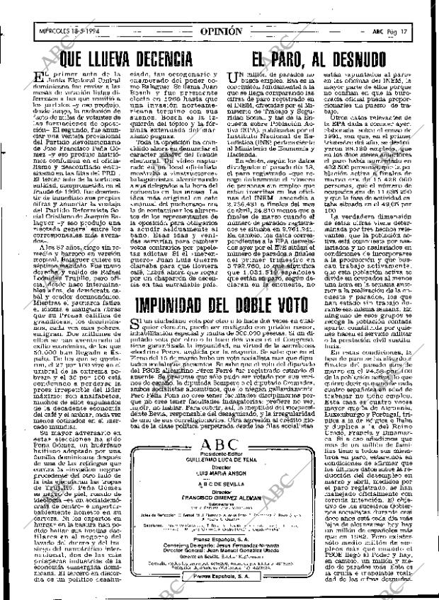 ABC SEVILLA 18-05-1994 página 17