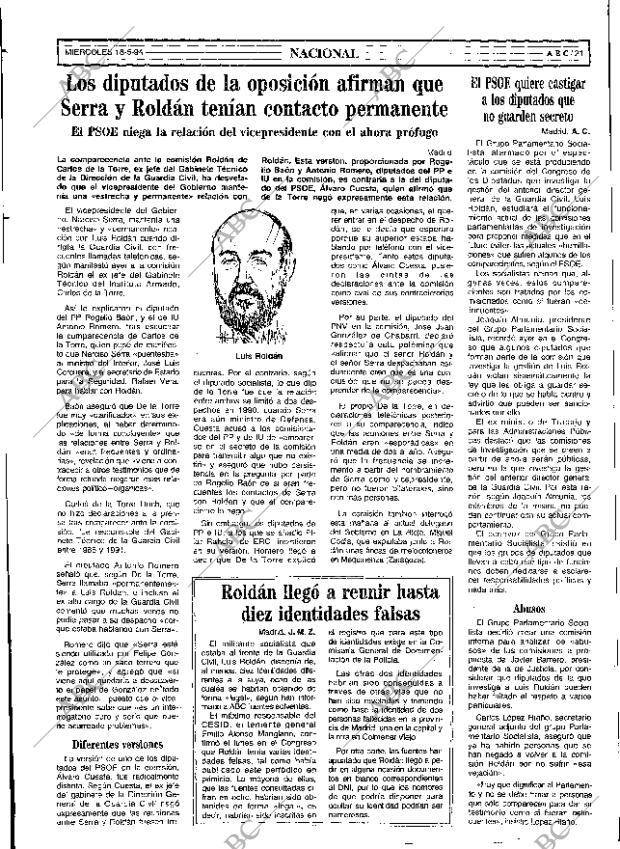 ABC SEVILLA 18-05-1994 página 21