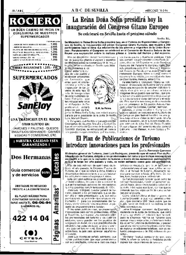 ABC SEVILLA 18-05-1994 página 58