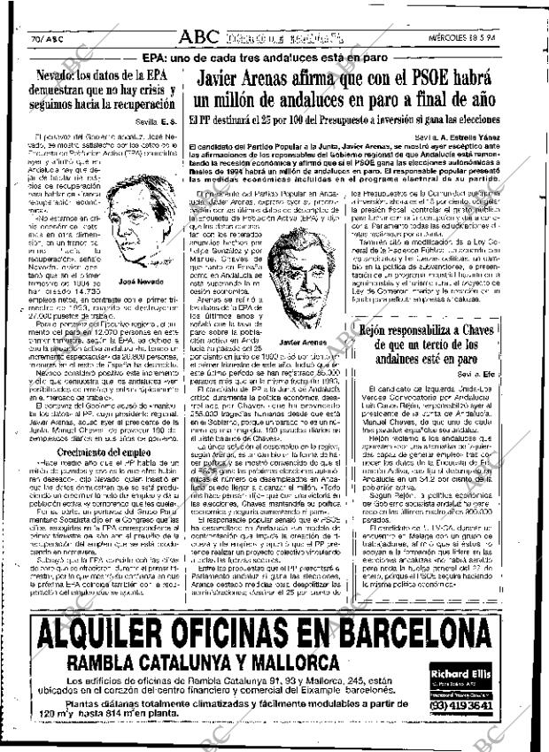 ABC SEVILLA 18-05-1994 página 70