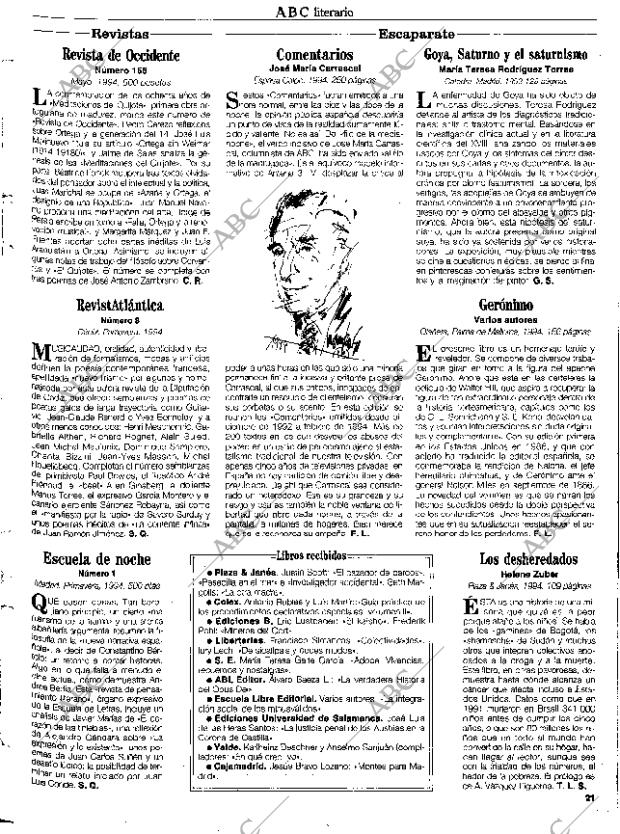 CULTURAL MADRID 20-05-1994 página 21