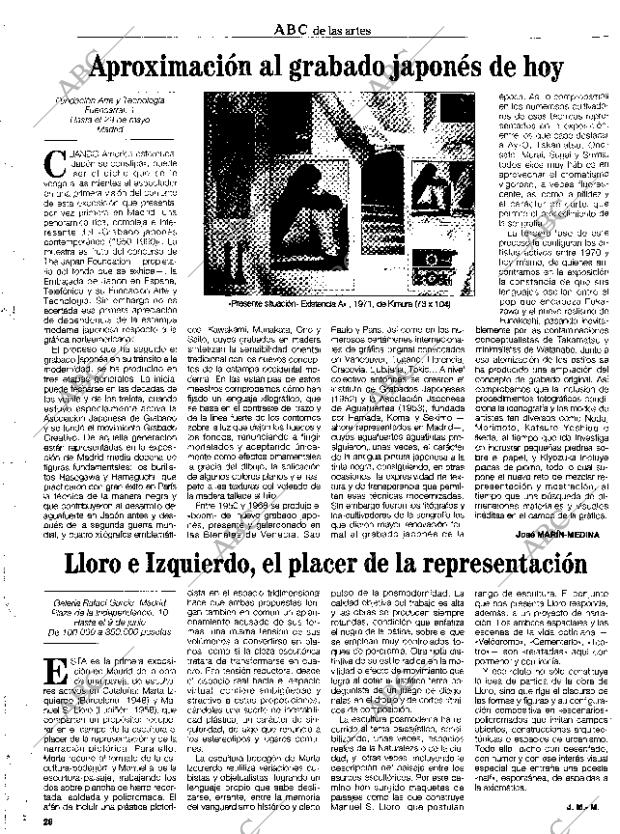 CULTURAL MADRID 20-05-1994 página 28