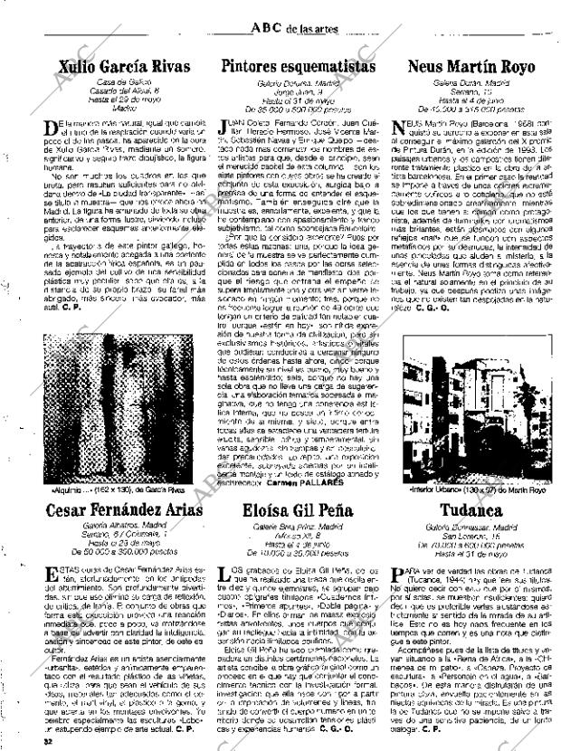 CULTURAL MADRID 20-05-1994 página 32