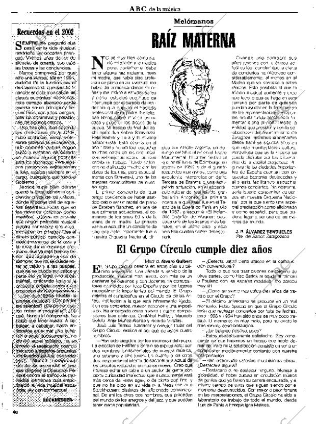 CULTURAL MADRID 20-05-1994 página 40