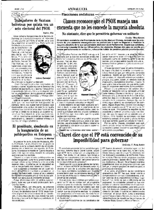 ABC SEVILLA 27-05-1994 página 32