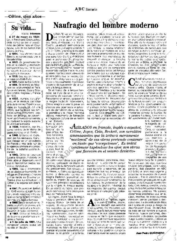 CULTURAL MADRID 27-05-1994 página 26