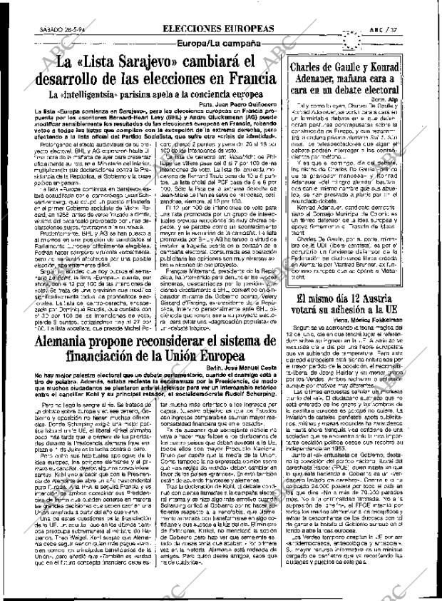 ABC MADRID 28-05-1994 página 37