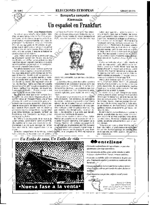 ABC MADRID 28-05-1994 página 38