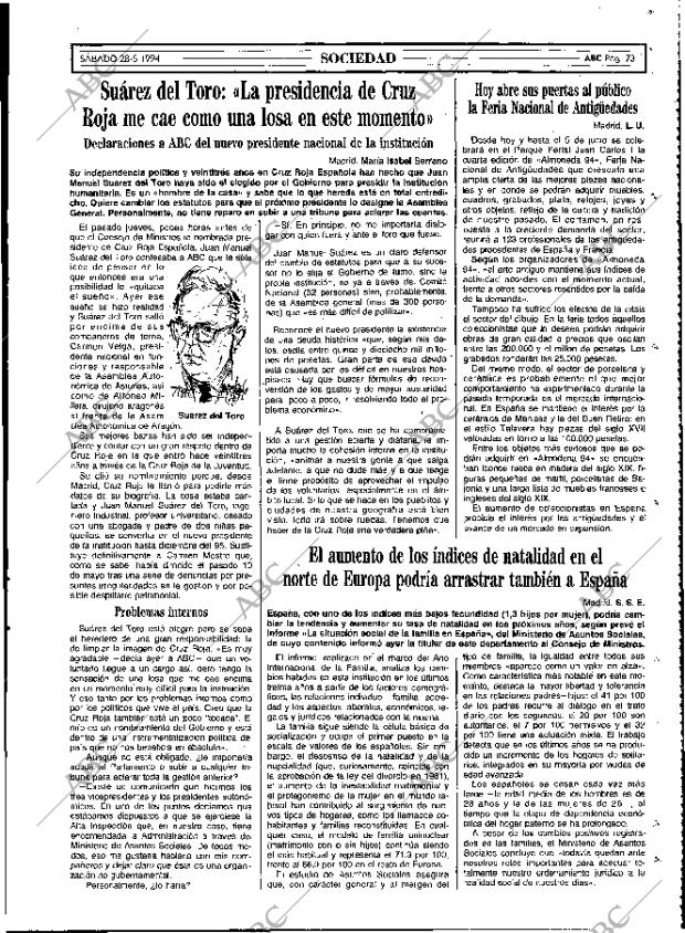 ABC MADRID 28-05-1994 página 73