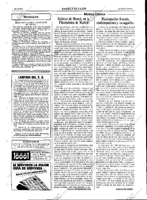 ABC MADRID 28-05-1994 página 98