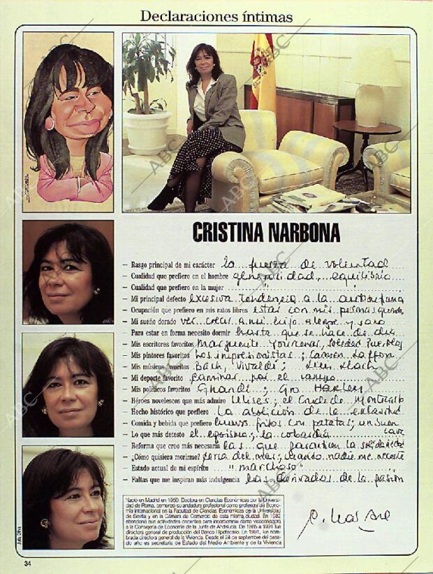 BLANCO Y NEGRO MADRID 29-05-1994 página 34