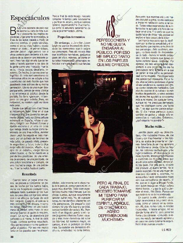 BLANCO Y NEGRO MADRID 29-05-1994 página 38