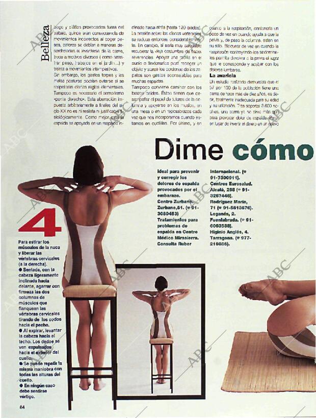 BLANCO Y NEGRO MADRID 29-05-1994 página 84