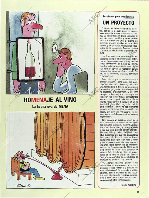 BLANCO Y NEGRO MADRID 29-05-1994 página 99