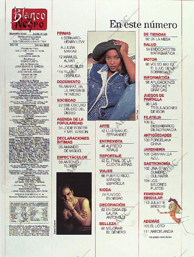 BLANCO Y NEGRO MADRID 05-06-1994 página 3