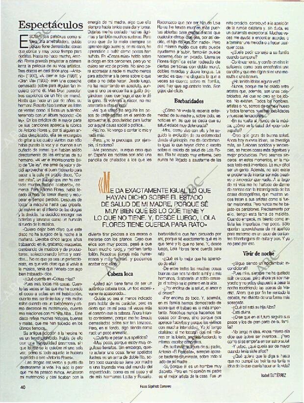 BLANCO Y NEGRO MADRID 05-06-1994 página 40