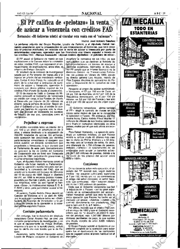 ABC MADRID 09-06-1994 página 39