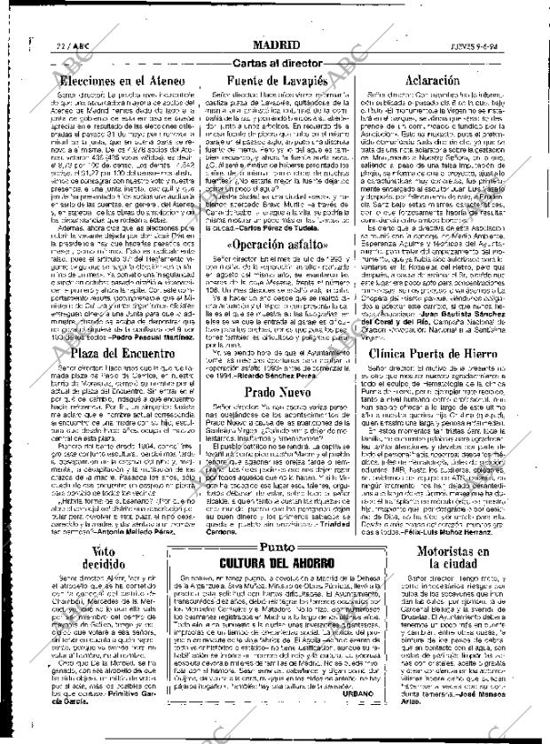 ABC MADRID 09-06-1994 página 72