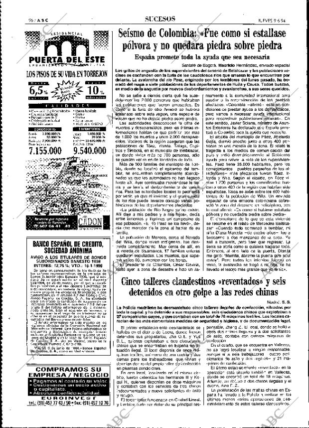 ABC MADRID 09-06-1994 página 96