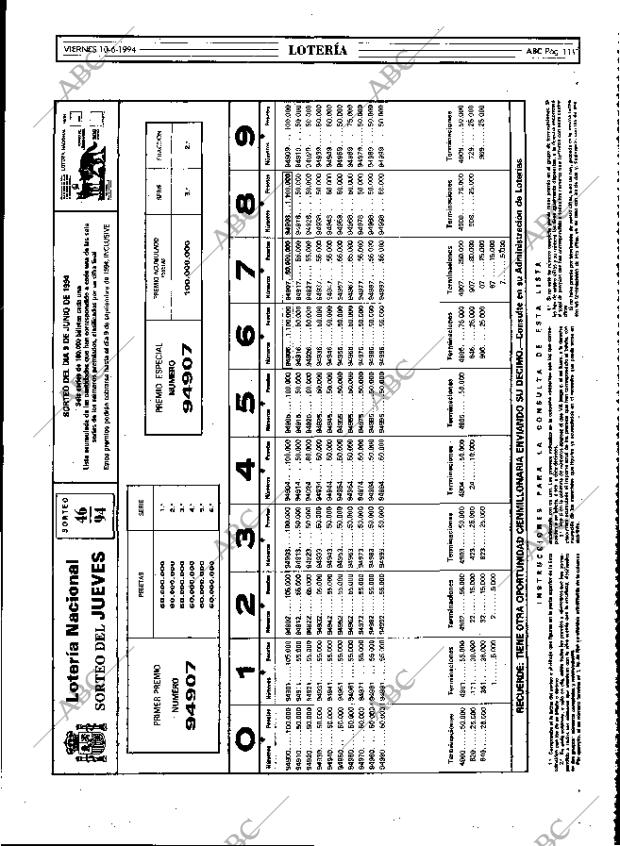 ABC MADRID 10-06-1994 página 111