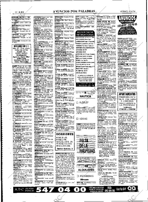 ABC MADRID 10-06-1994 página 116