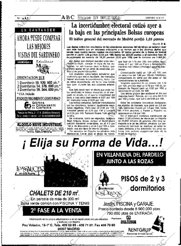 ABC MADRID 10-06-1994 página 56